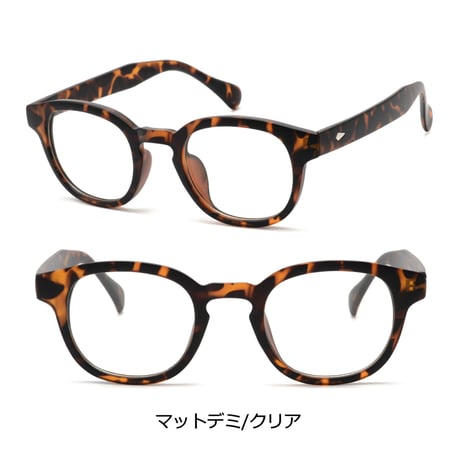 【3colors】ウェリントン クラシックメガネ/UV99%cut/Ladies'・Men’s<No.2939>PU leather case