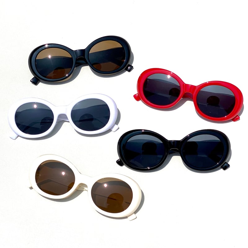 5colors】オーバルサングラス/UV99%cut/Ladies'・Men's <No. 5colors】オーバルサングラス/UV99%cut/Ladies'・Men's <No.