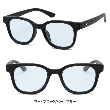 【5colors】ウェリントンカットリムサングラス/UV99%cut/Ladies'・Men’s<No.2978>PU leather case