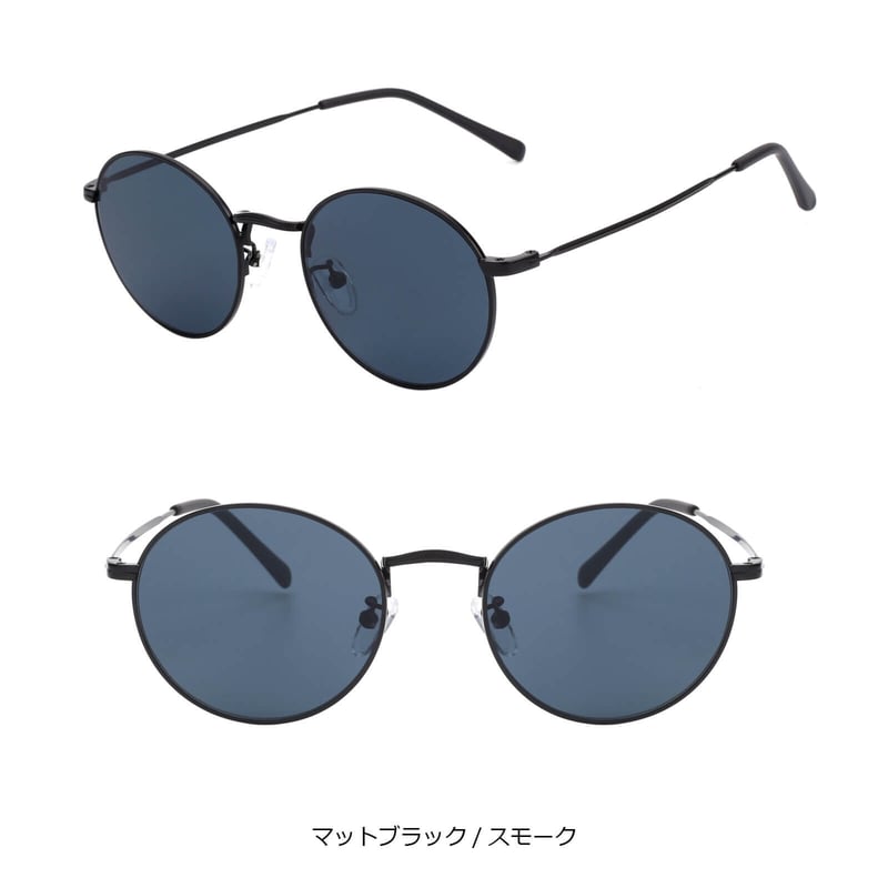 5colors】オーバルメタル サングラス/UV99%cut/Ladies'・Men's < 5colors】オーバルメタル サングラス/UV99%cut/Ladies'・Men's <