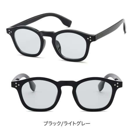 【10colors】ウェリントンフレームサングラス・グラス/UV99%cut/Ladies'・Men’s<No.2980>