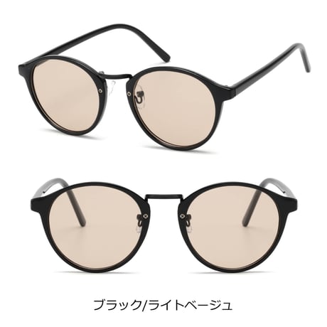 新色追加【8colors】ボストンカラーレンズサングラス/UV99%cut/Ladies'・Men's<No.2854>PU leather case