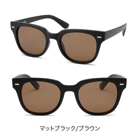 nanala限定品【6colors】偏光ウェリントンフレームサングラス/UV99%cut/Ladies'・Men's  <No.2853POLARIZED>PU leather case