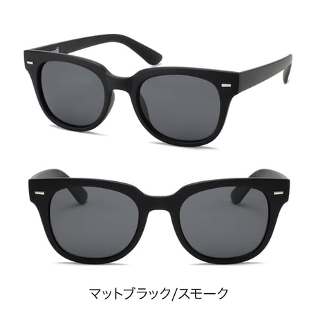 nanala限定品【6colors】偏光ウェリントンフレームサングラス/UV99%cut/Ladies'・Men's  <No.2853POLARIZED>PU leather case