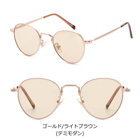 【4colors】 クラシックボストンサングラス・メガネ/UV99%cut/Ladies'・Men's <No.3559>PU leather case