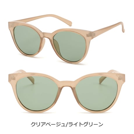 限定販売【3colors】キャッツアイサングラス/UV99%cut/Ladies'・Men's  <No.2928>PU leather case