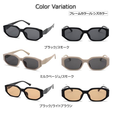 【3colors】<High Grade Series>アセテートフレーム ワイドスクエアサングラス<No.8503>PU leather case