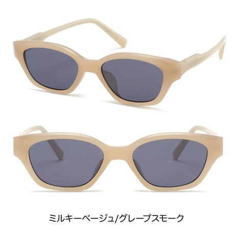 【4colors】<High Grade Series>アセテートフレーム スリムスクエアサングラス<No.8501>PU leather case