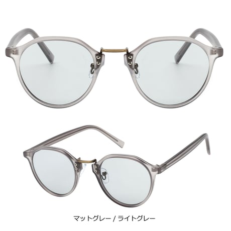 【6colors 】クラウンパント サングラス/UV99%cut/Ladies'・Men's<No.2953>PU leather case