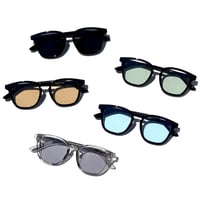 新色追加【8colors】スクエア サングラス/UV99%cut/Ladies'・Men's<No.2958>PU leather case