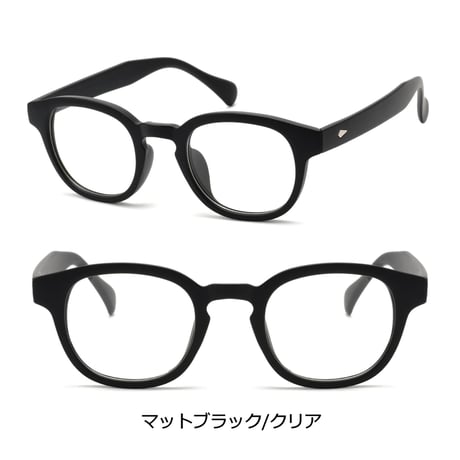 【3colors】ウェリントン クラシックメガネ/UV99%cut/Ladies'・Men’s<No.2939>PU leather case