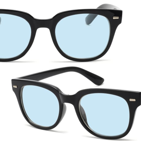 【6colors】ウェリントンカラーレンズサングラス/UV99%cut/Ladies'・Men's <No.2853>