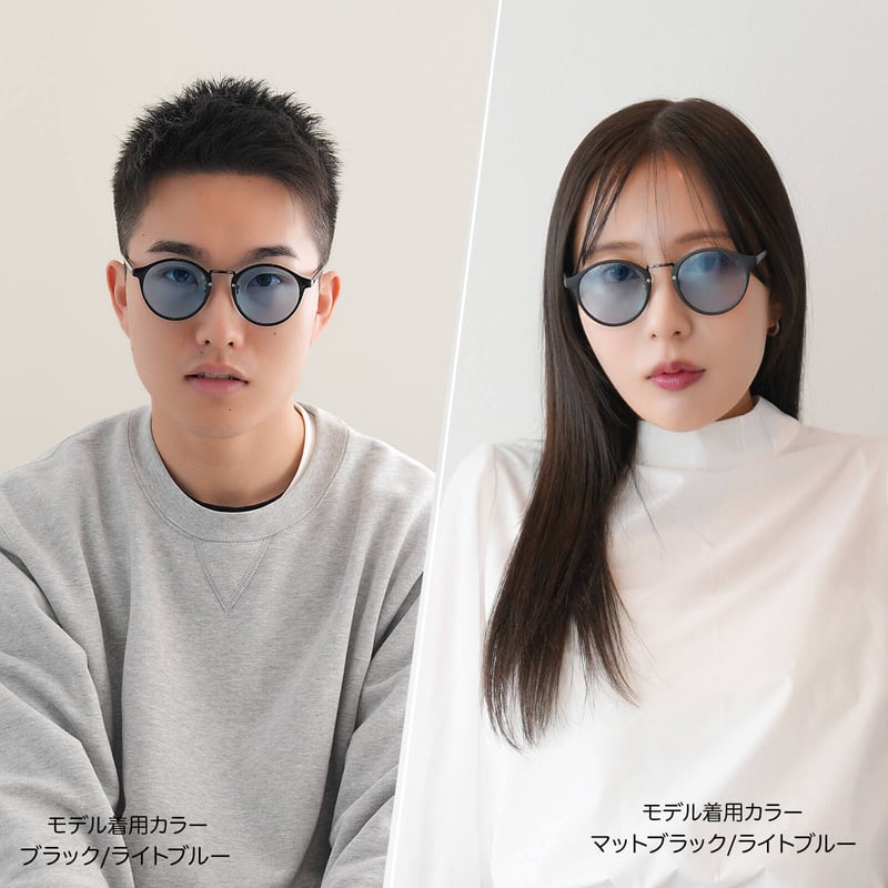 新色追加【8colors】ボストンカラーレンズサングラス/UV99%cut/Ladies