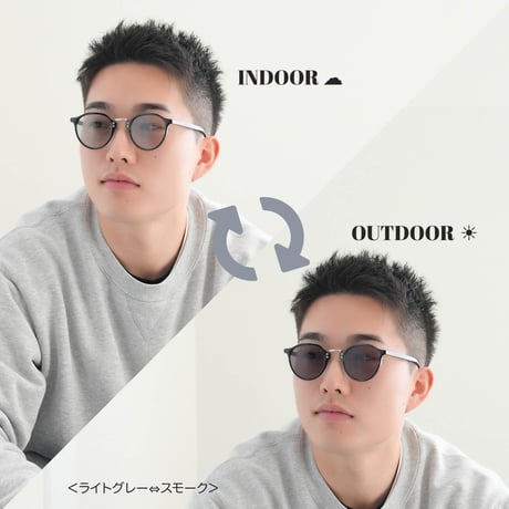 調光・偏光レンズ【4colors】クラウンパントサングラス/UV99%cut/Ladies'・Men's<No.2953PH>PU leather case