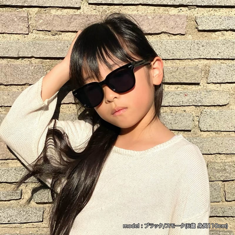 3colors】キッズ ウェリントンサングラス/UV99%cut/Girl's・Boy's