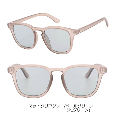 新色追加【8colors】スクエア サングラス/UV99%cut/Ladies'・Men's<No.2958>PU leather case