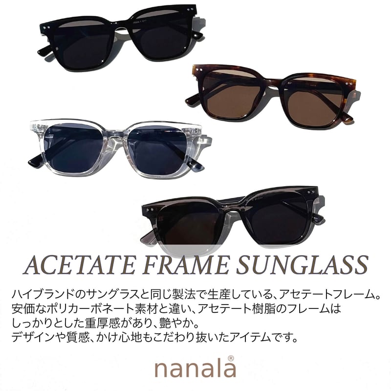 オーバーサイズ スクエアフレーム アセテート サングラス グッチ アイウェアスクエアフレーム アセテート サングラス