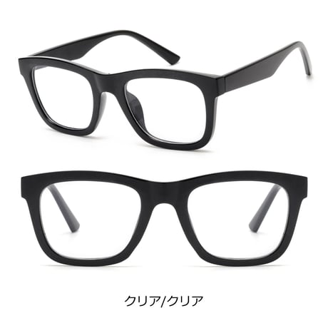 【7colors】スクエア サングラス/UV99%cut/Ladies'・Men's <No.2961>PU leather case