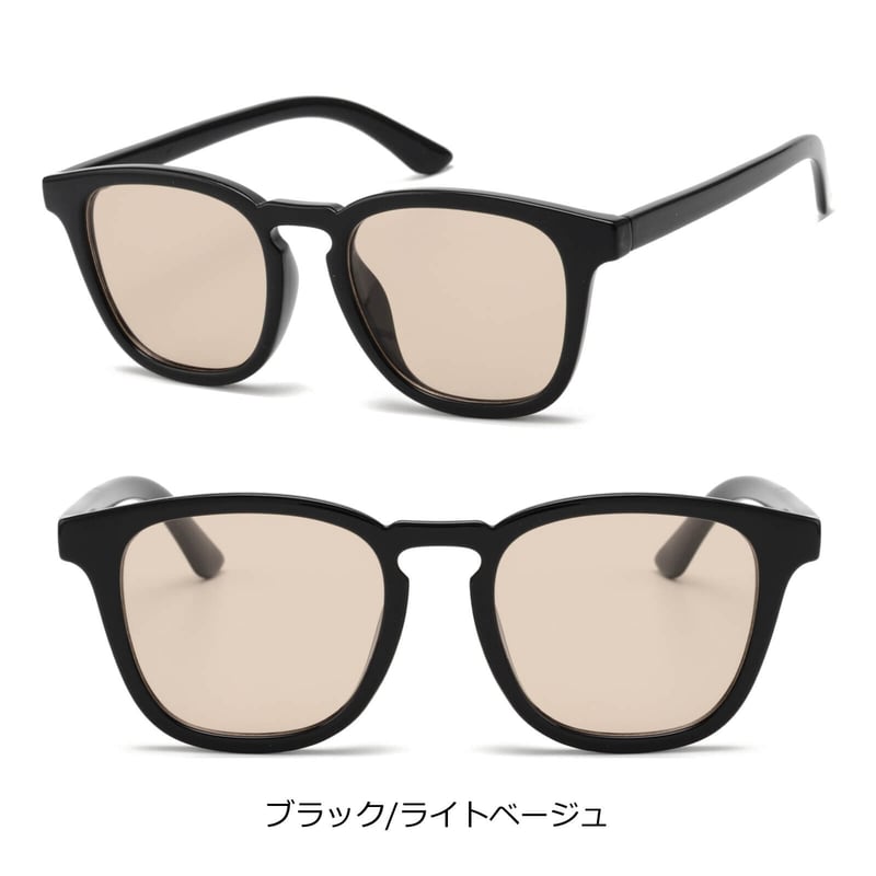 新色追加【8colors】スクエア サングラス/UV99%cut/Ladies'・Men's<