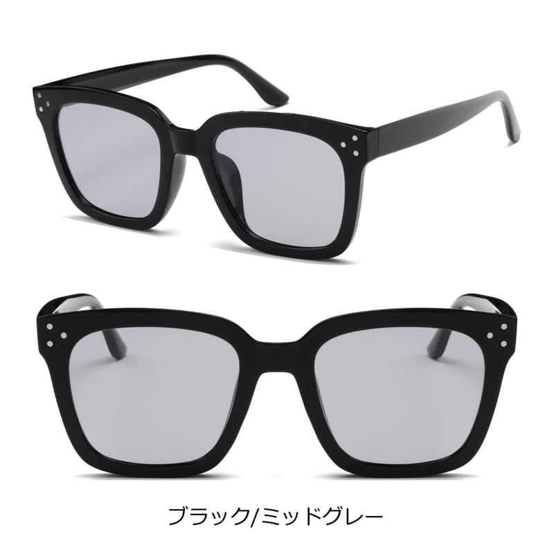7colors】ワイドスクエアサングラス/UV99%cut/Ladies'・Men's < 7colors】ワイドスクエアサングラス/UV99%cut/Ladies'・Men's <