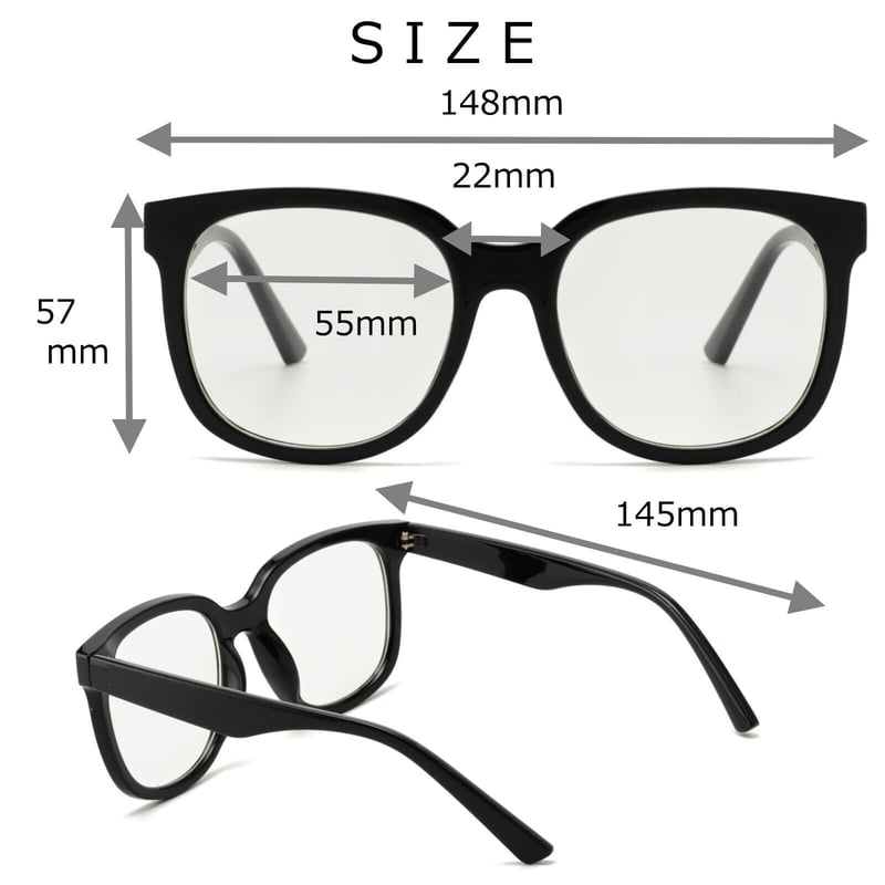 7colors】スクエア ワイドフレームサングラス/UV99%cut/Ladies'・Men