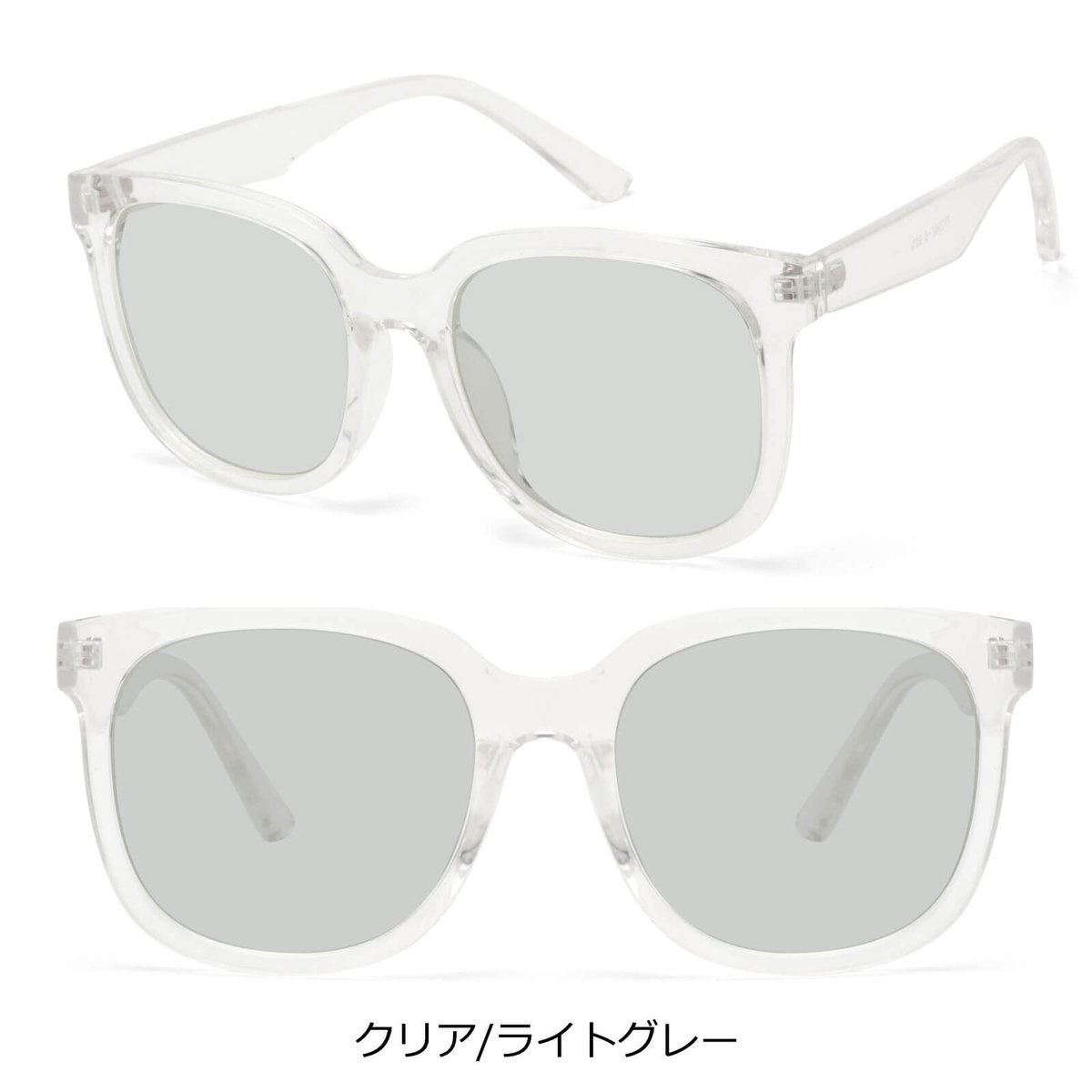 7colors】スクエア ワイドフレームサングラス/UV99%cut/Ladies'・Men