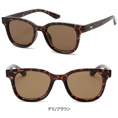【5colors】ウェリントンカットリムサングラス/UV99%cut/Ladies'・Men’s<No.2978>PU leather case
