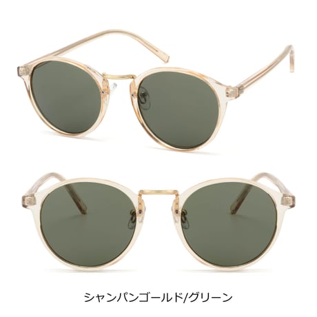 新色追加【9colors】ボストン クリアフレームサングラス /UV99%cut/Ladies'・Men's<No.2940>PU leather case
