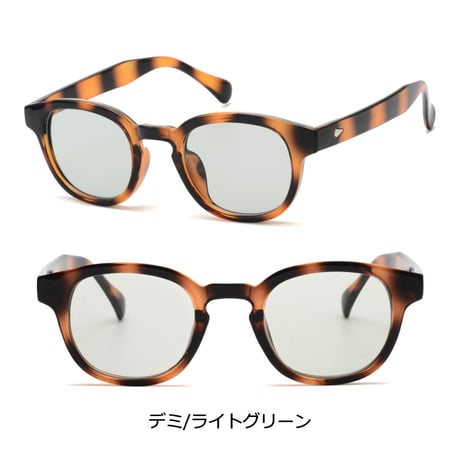 【6colors】ウェリントン クラシックサングラス/UV99%cut/Ladies'・Men’s<No.2939>PU leather case