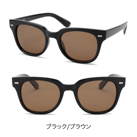 nanala限定品【6colors】偏光ウェリントンフレームサングラス/UV99%cut/Ladies'・Men's  <No.2853POLARIZED>PU leather case