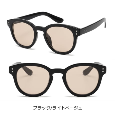 新色追加【8colors】ウェリントン サングラス/UV99%cut/Ladies'・Men's <No.2956>PU leather case