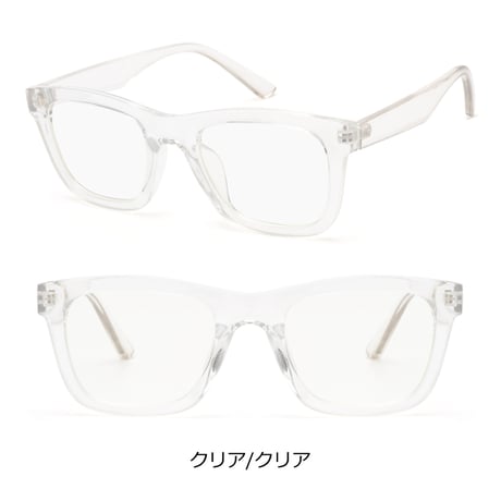 【7colors】スクエア サングラス/UV99%cut/Ladies'・Men's <No.2961>PU leather case