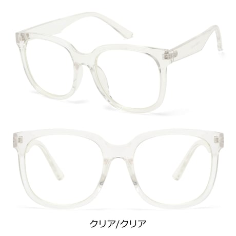 【7colors】スクエア ワイドフレームサングラス/UV99%cut/Ladies'・Men's<No.2963>PU leather case