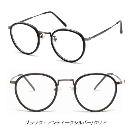 【4colors】アンティークメタルグラス/UV99%cut/Ladies'・Men's <No.3546>PU leather case