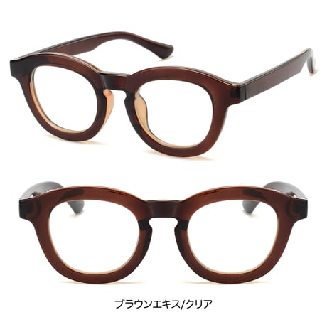 【7colors】チックフレーム(太枠)サングラス・グラス/UV99%cut/Ladies'・Men’s<No.2979>PU leather case