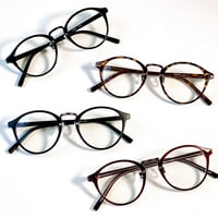 【5colors】ボストンクリアメガネ/UV99%cut/Ladies'・Men's <No.2854>