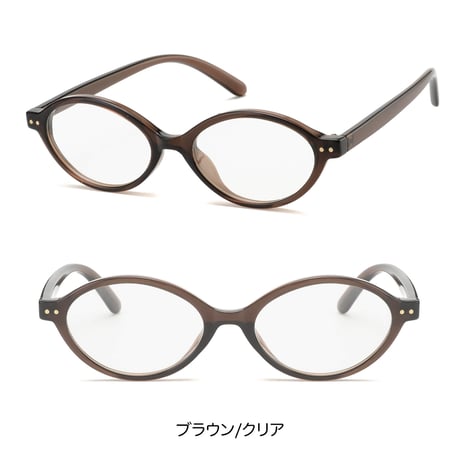 【5colors】レトロオーバルサングラス・グラス/UV99%cut/Ladies'・Men’s<No.2976>PU leather case