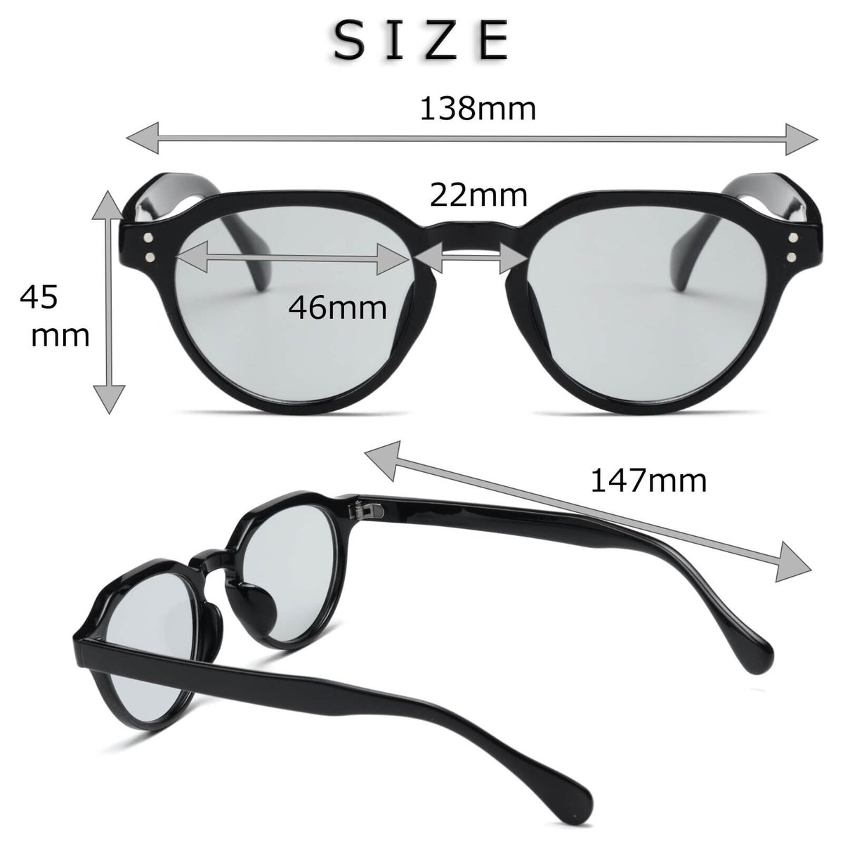 6colors】クラウンパントサングラス/UV99%cut/Ladies'・Men's <