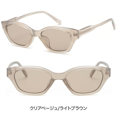 【4colors】<High Grade Series>アセテートフレーム スリムスクエアサングラス<No.8501>PU leather case