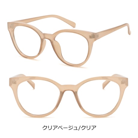 【3colors】キャッツアイメガネ/UV99%cut/Ladies'・Men's  <No.2928>PU leather case