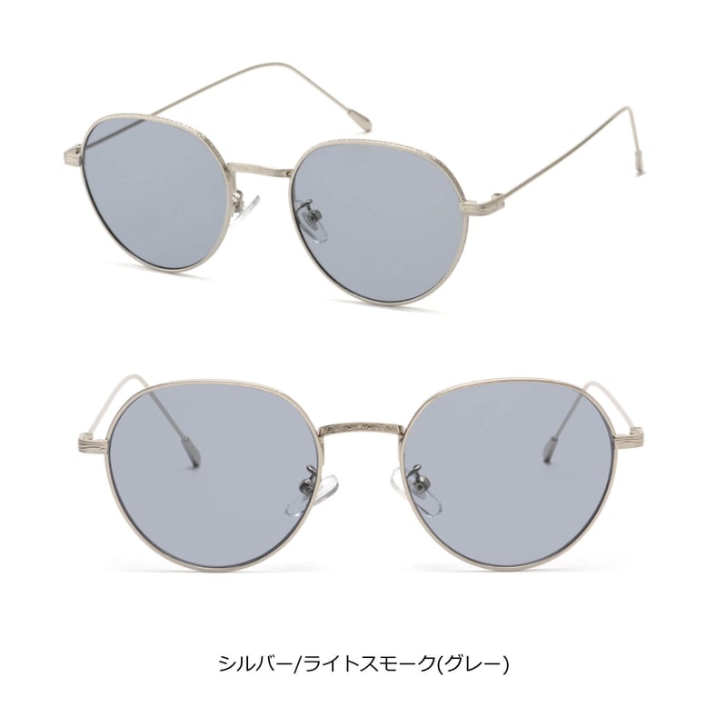 BLANC.. ラウンドメタルサングラス グレー BLANC.. ラウンドメタルサングラス グレー BLANC.. ラウンド