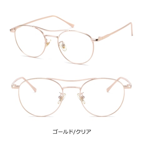 【5colors】ダブルブリッジミニボストンサングラス・メガネ/UV99%cut/Ladies'・Men's  <No.3564>PU leather case