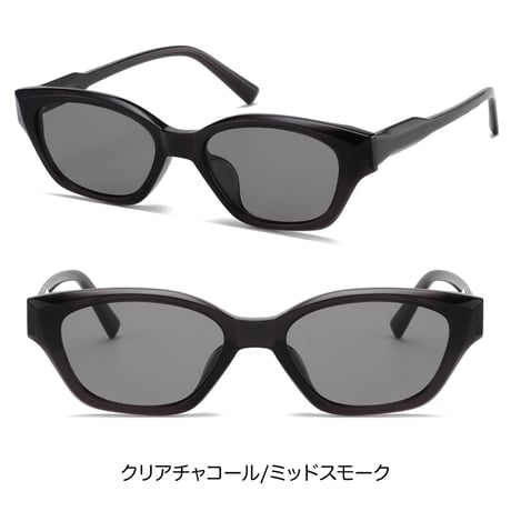 【4colors】<High Grade Series>アセテートフレーム スリムスクエアサングラス<No.8501>PU leather case