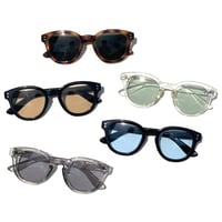 新色追加【8colors】ウェリントン サングラス/UV99%cut/Ladies'・Men's <No.2956>PU leather case