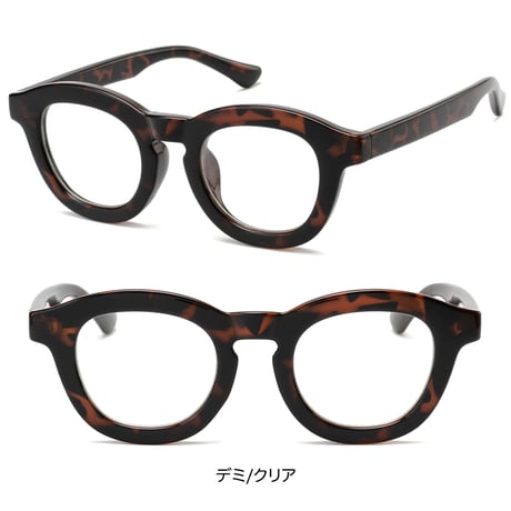 【7colors】チックフレーム(太枠)サングラス・グラス/UV99%cut/Ladies'・Men’s<No.2979>PU leather case