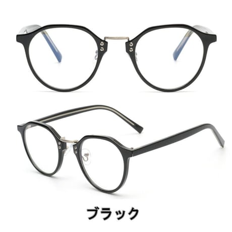 【4colors】PC GLASS ボストン/ブルーライトカット/Ladies'・Men's <No.2953BL>