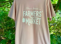 ファーマーズマーケットTシャツ（オーガニックコットン・レッド）