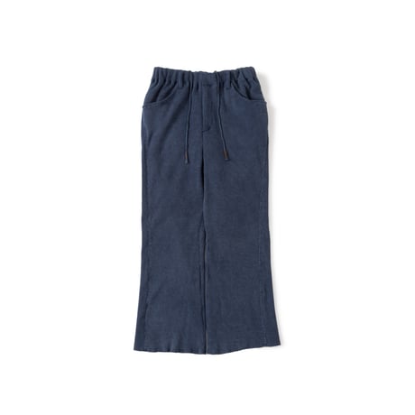 <LAST1> saby / SS2026 / WAFFLE FLARE PANTS- Pigment Stone Wash -