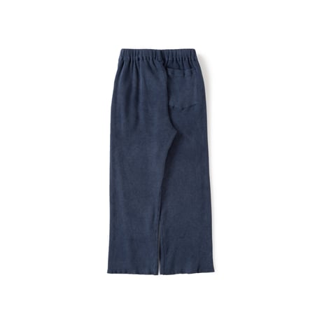 <LAST1> saby / SS2026 / WAFFLE FLARE PANTS- Pigment Stone Wash -
