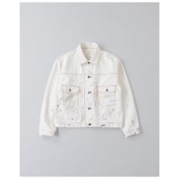 saby / AW2024 / KAMATA DENIM JACKET TYPE 2ND - Paint Vintage -